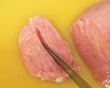 レシピ投稿祭　やわ鶏むねパプリカソテー作り方9写真