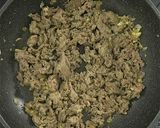 簡単キャンプ飯★牛肉ガーリックライス作り方5写真