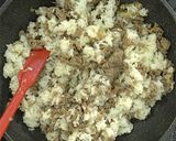 簡単キャンプ飯★牛肉ガーリックライス作り方6写真