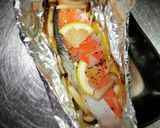 鮭のホイル焼き〜w❨(@≧↺≦@)❩wノ作り方2写真