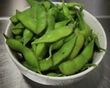 塩味の枝豆！w❨(@≧↺≦@)❩wノ作り方2写真