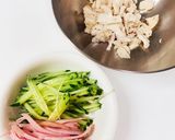 鶏肉入り！春雨サラダ作り方1写真