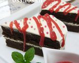 クリームチーズと苺ソースのケーキ作り方6写真