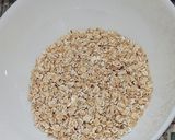 オートミール クッキー風チーズせんべい作り方1写真