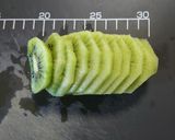 ☆キウイと茄子とハムのカルパッチョ風☆作り方6写真