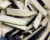 レンジで蒸しなすの胡麻和え作り方1写真
