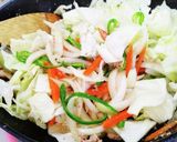 豚キャベ味噌カレー炒め。作り方6写真