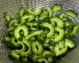 ゴーヤと塩昆布のさっぱり和え作り方2写真