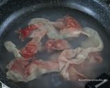 九州こーめんで作る豚しゃぶサラダうどん作り方3写真