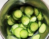 もずく酢とおくらのトロッと酢の物作り方1写真