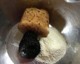 離乳食後期ひじきとなめ茸のハンバーグ作り方1写真