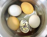 「蜂蜜甘みまろやか」味玉！作り方1写真