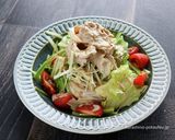 九州こーめんで作る豚しゃぶサラダうどん作り方9写真