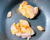 「蜂蜜甘みまろやか」鶏肉!作り方4写真
