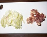 男の一人暮らし。夏休み前の冷蔵庫整理丼作り方1写真
