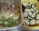 夏野菜の豚汁作り方1写真