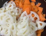わが家のレンコンとにんじんのきんぴら作り方2写真