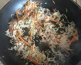 簡単、人参とじゃこと豆の甘辛煮。作り方2写真