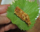 油みそxシソ巻き※ご飯のポーポー作り方5写真