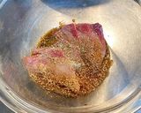 ごまブリのカルパッチョ風作り方1写真