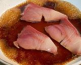 ブリの刺身のしゃぶしゃぶ丼作り方1写真