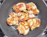 鶏もも肉とナスとパプリカの甘辛煮作り方4写真