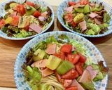 キウイで彩り良い冷製パスタ作り方4写真