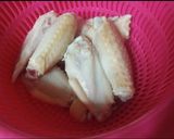 大根と鶏手羽の煮物作り方3写真