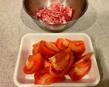 牛肉のトマト煮作り方1写真