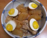 鶏手羽元さっぱり煮♪～(￣。￣)作り方5写真