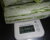 ヘビウリの佃煮風炒め物‥すき焼きのたれ味作り方1写真