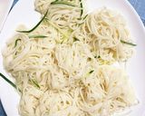 きゅうりの緑で爽やかツルツルそうめん♪作り方4写真