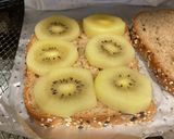キウイと味噌のトースト作り方2写真