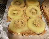 キウイと味噌のトースト作り方4写真