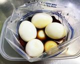 ちょっぴり半熟しみしみ煮卵作り方6写真