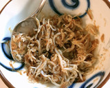 醤油染々～☆しらすおかかの二段のり弁♪作り方2写真