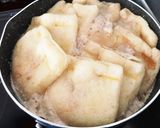 簡単♡油揚と卵の巾着煮込み作り方4写真