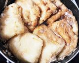簡単♡油揚と卵の巾着煮込み作り方5写真