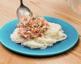 簡単♪タコレモンの冷たいパスタ風そうめん作り方5写真