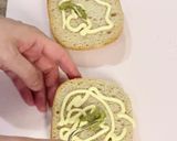 【楽めし】焼肉わさびバーガー作り方2写真