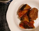 肉団子とナスの甘酢和え作り方7写真