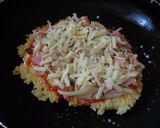 フラウパンで作るご飯ピザ作り方7写真