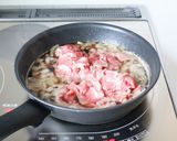 シーズニングソースで旨味を【コク旨牛丼】作り方5写真