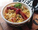10分弁当★カレー炒飯弁当作り方8写真