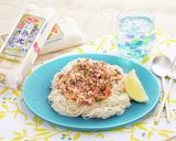 簡単♪タコレモンの冷たいパスタ風そうめん作り方6写真