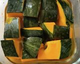 レンチン完結！かぼちゃの白だし煮作り方3写真