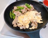 ししとうと豚肉と卵の甘辛炒め作り方10写真