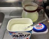 赤紫蘇ジュースのドリンクヨーグルト作り方4写真