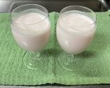 赤紫蘇ジュースのドリンクヨーグルト作り方8写真