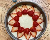 透明ゼリーで作るいちごのレアチーズケーキ作り方8写真